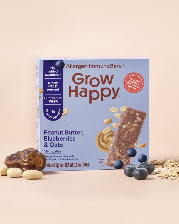 Allergen ImmunoBars - Peanut Butter, Blueberries & Oats (4ct)